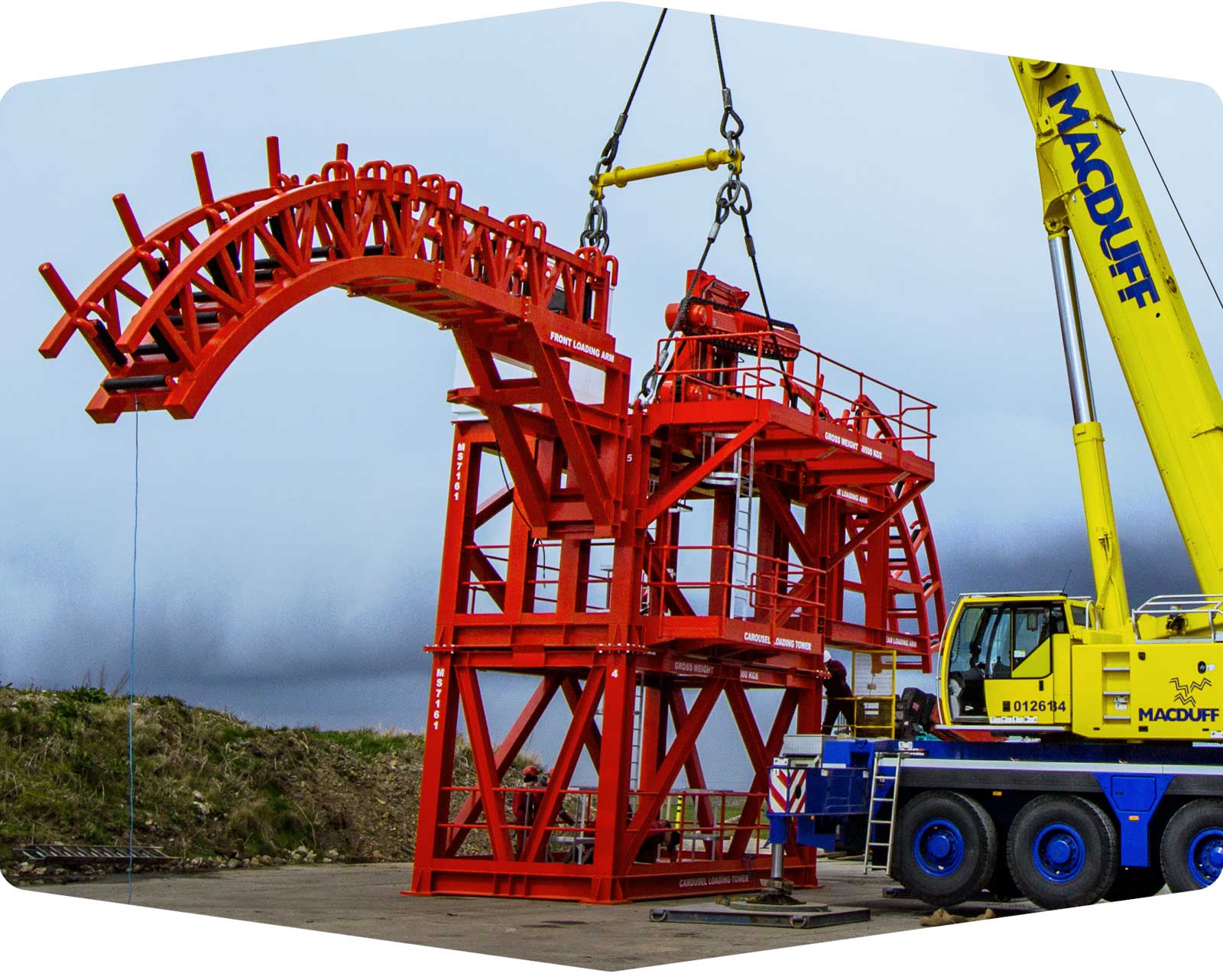 Passer Lars Loading Tower ready for Operations