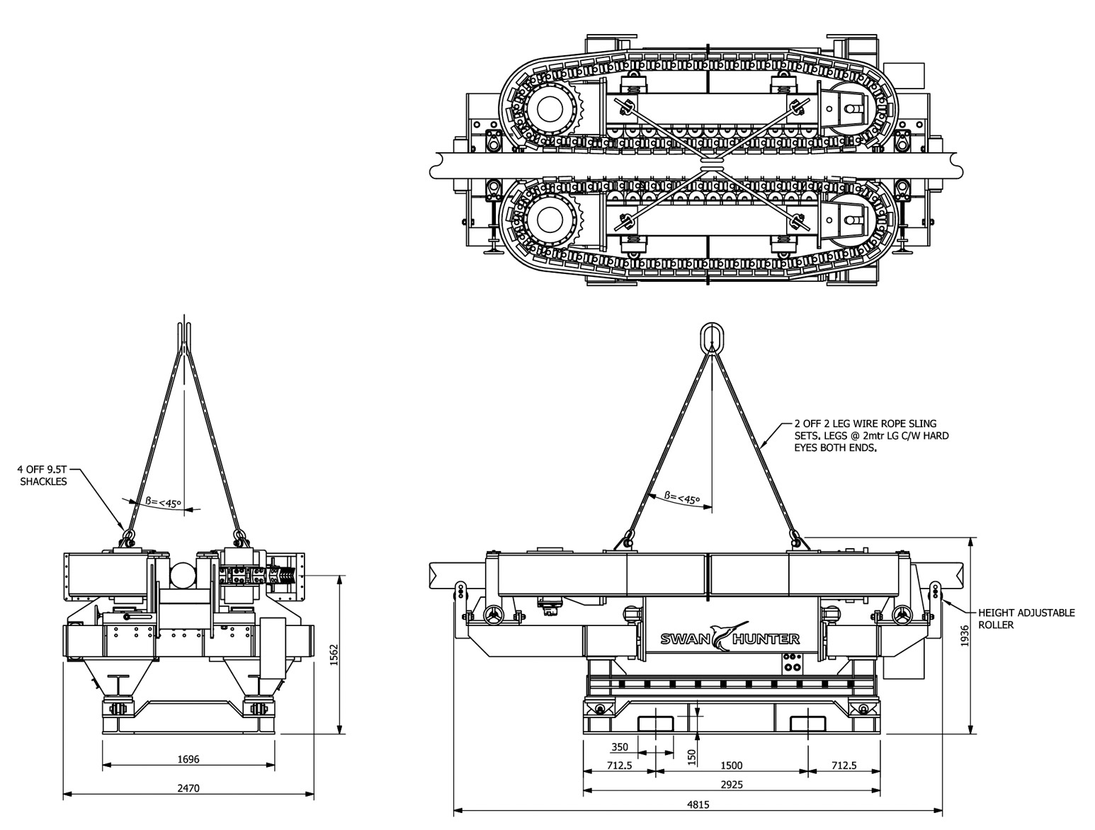15Te Horizontal Tensioner