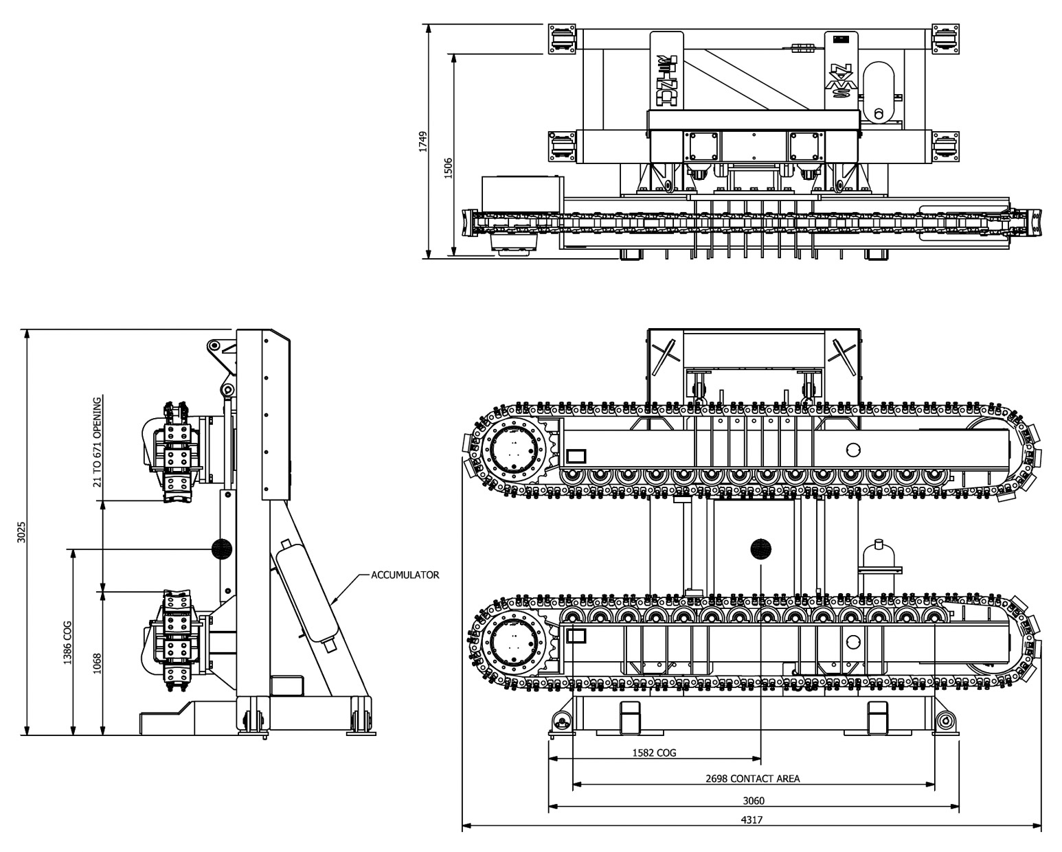 10Te Vertical Tensioner